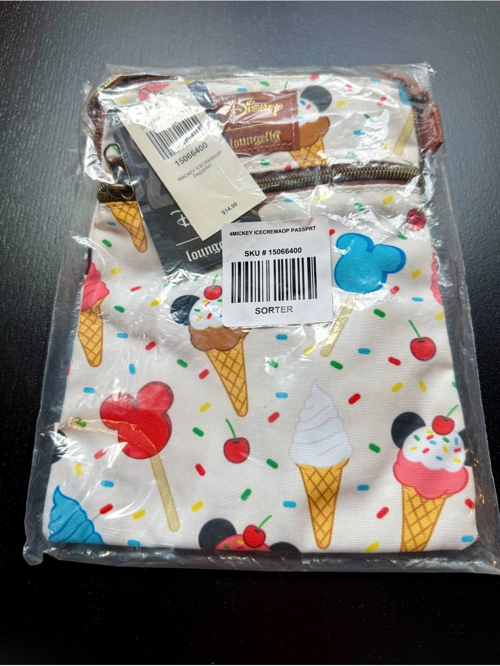 NEW Disney Loungefly Ice Cream Bag